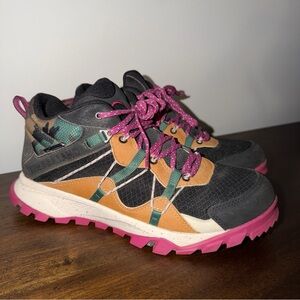 Timberland Garrison Trail A2F1D Womens 8 Hiking Shoes Black Waterproof Sneaker